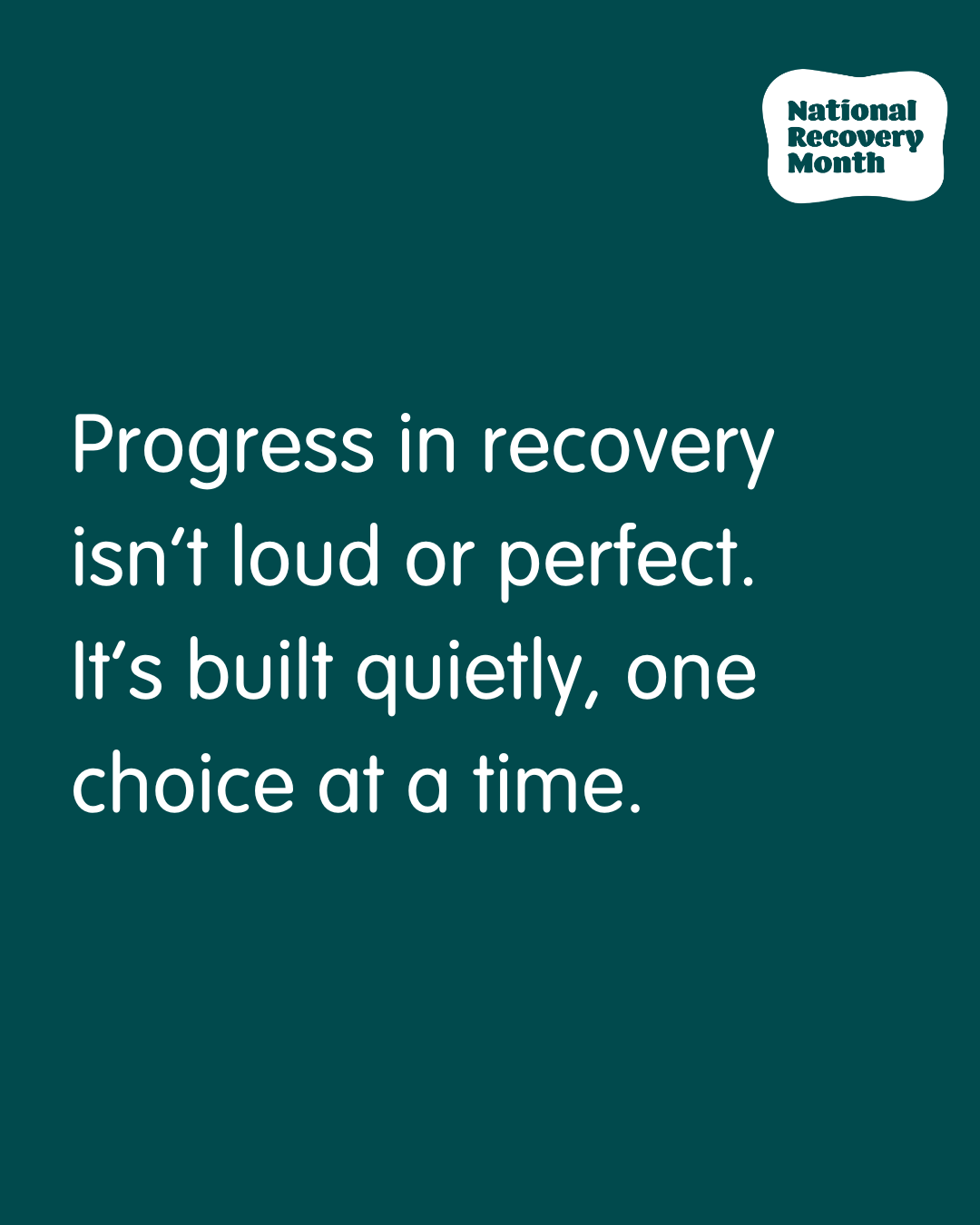 Week 1: Recovery Reminders Graphic